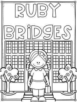 coloring page of ruby bridges coloring page of ruby bridges