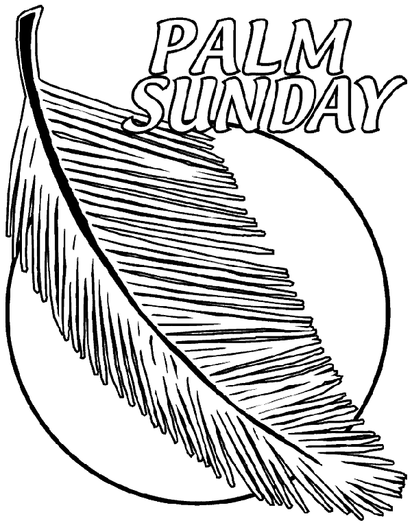 coloring pages of palm sunday coloring pages of palm sunday