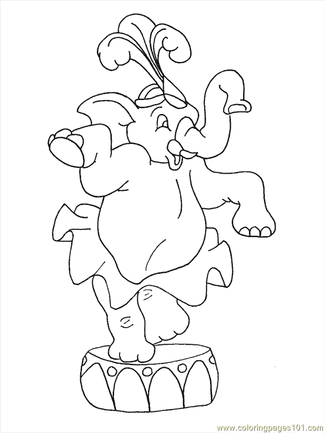 circus animal coloring pages circus animal coloring pages