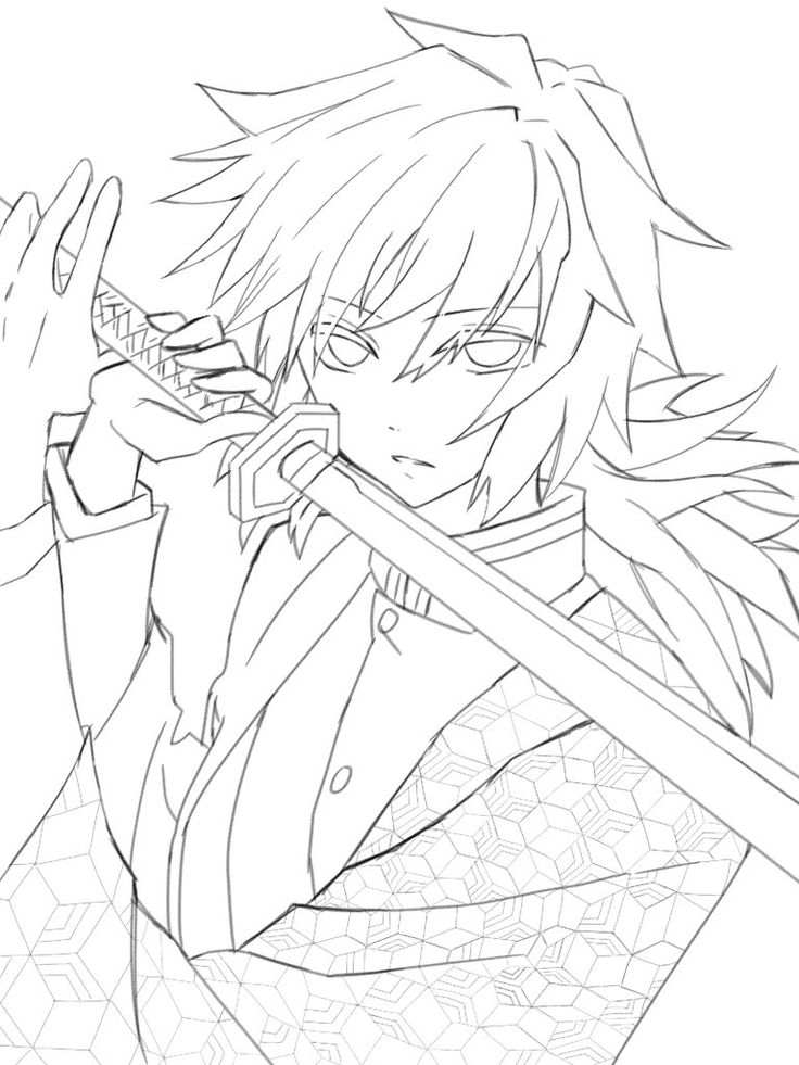 anime demon slayer coloring pages anime demon slayer coloring pages