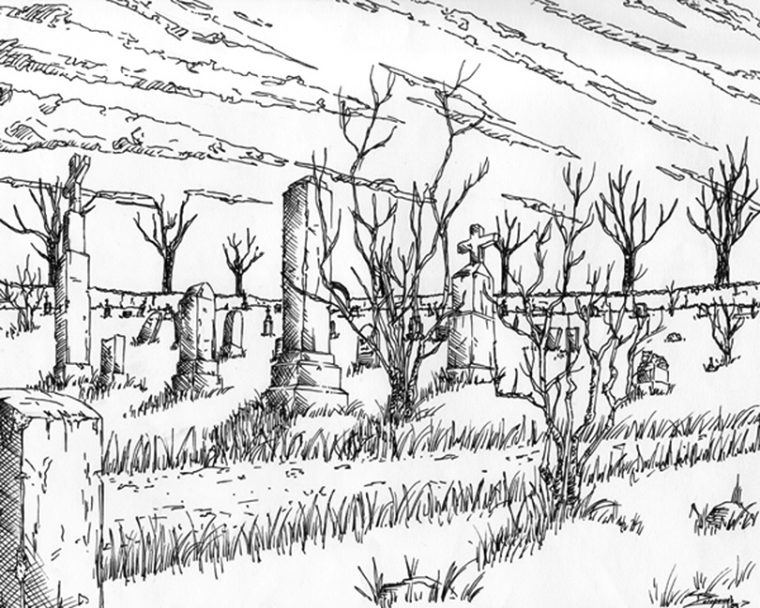 graveyard coloring pages graveyard coloring pages