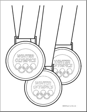 olympic medal coloring page olympic medal coloring page