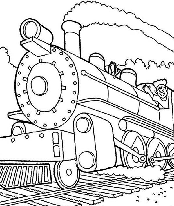 steam engine coloring page steam engine coloring page