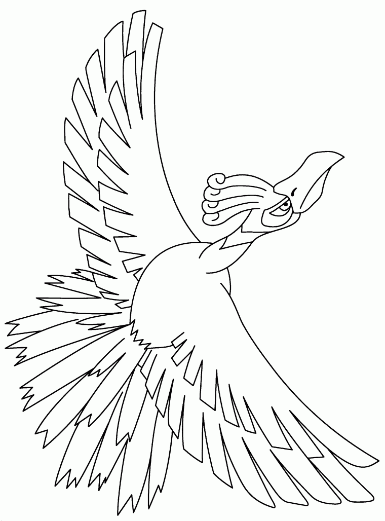 ho oh coloring page ho oh coloring page