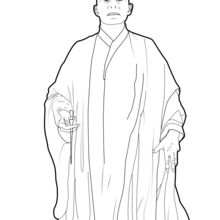 voldemort coloring pages