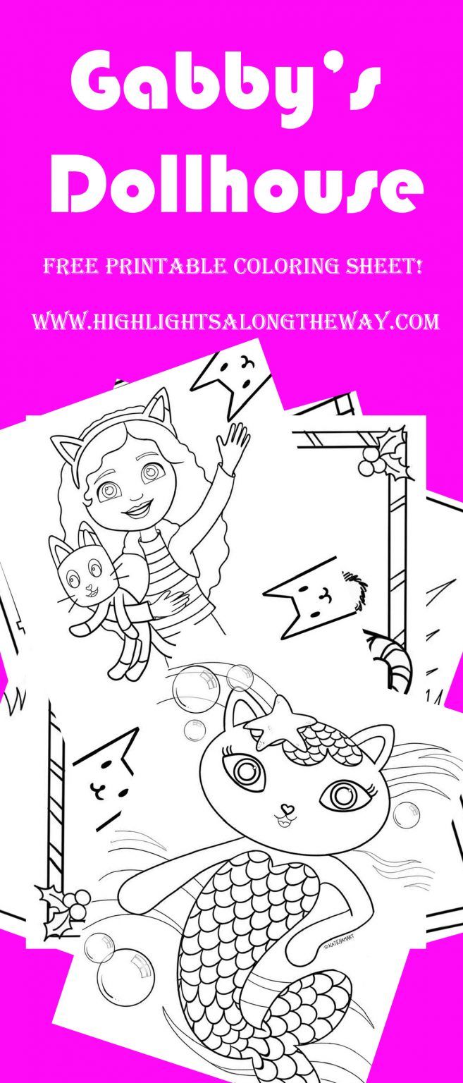 gabby gabby coloring pages