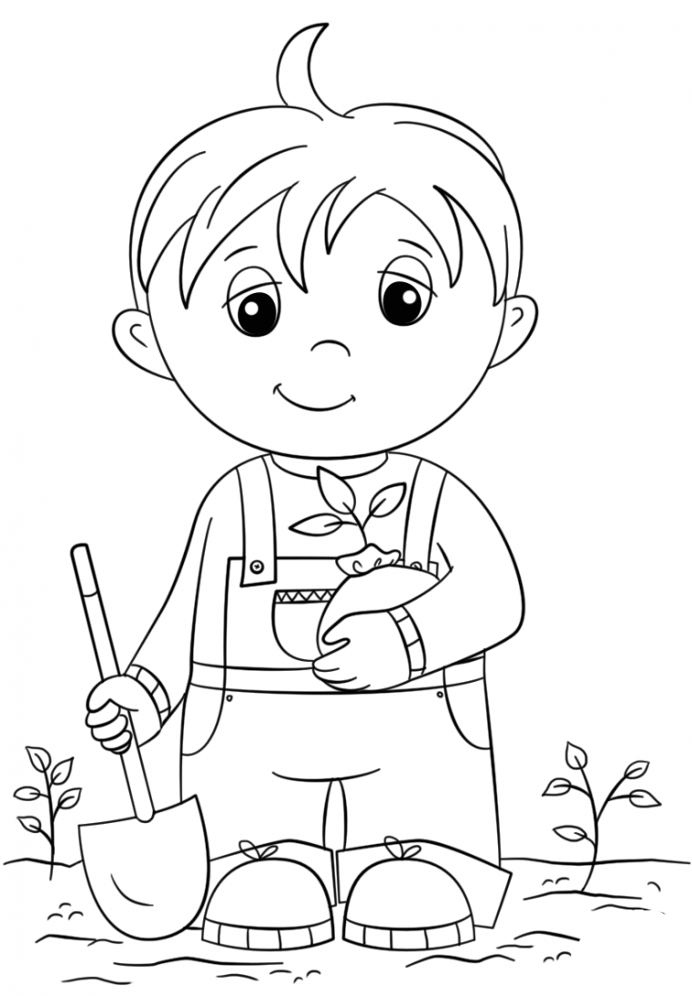 n coloring page