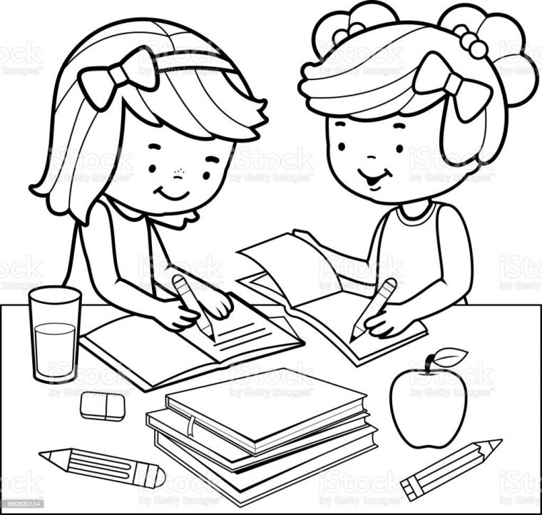 classroom coloring page