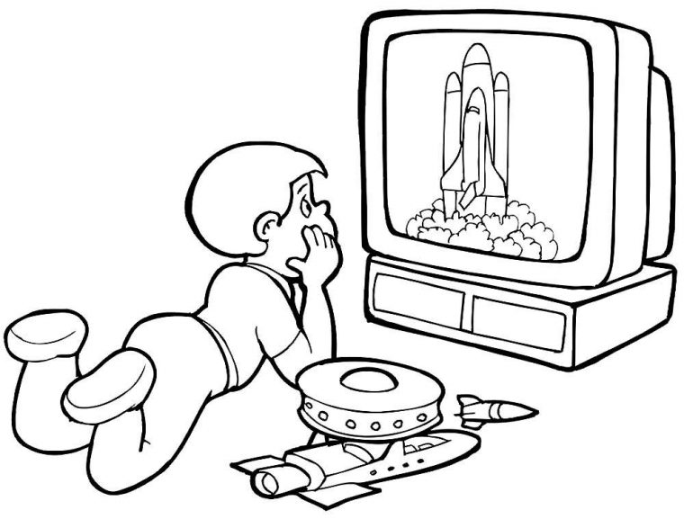 coloring pages tv coloring pages tv