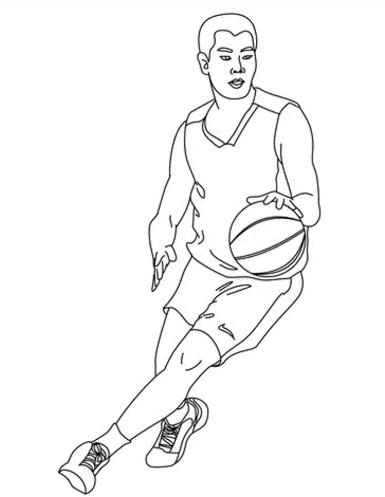 basketball players coloring pages basketball players coloring pages