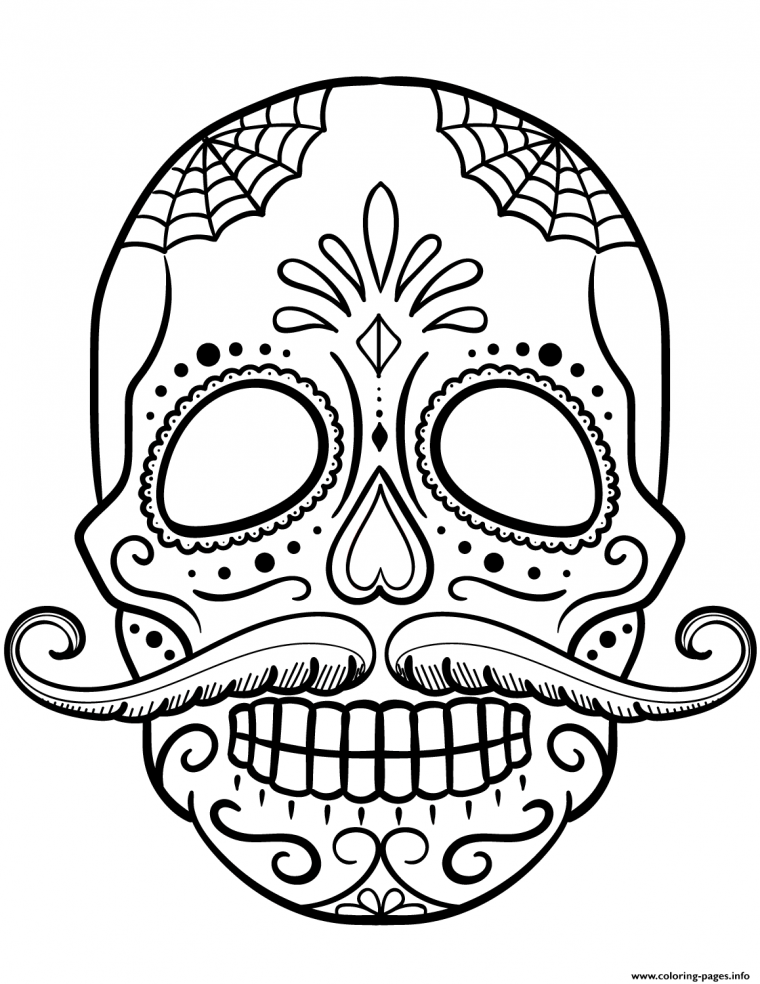 calaveras coloring pages calaveras coloring pages
