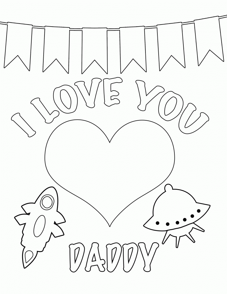 dad birthday coloring pages