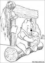 coloriages winnie l'ourson
