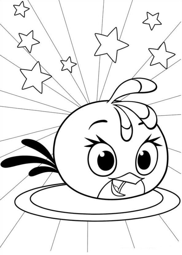 angry birds stella coloring pages angry birds stella coloring pages