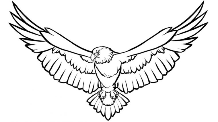 easy eagle coloring pages easy eagle coloring pages