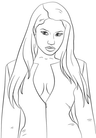 nicki minaj coloring page nicki minaj coloring page