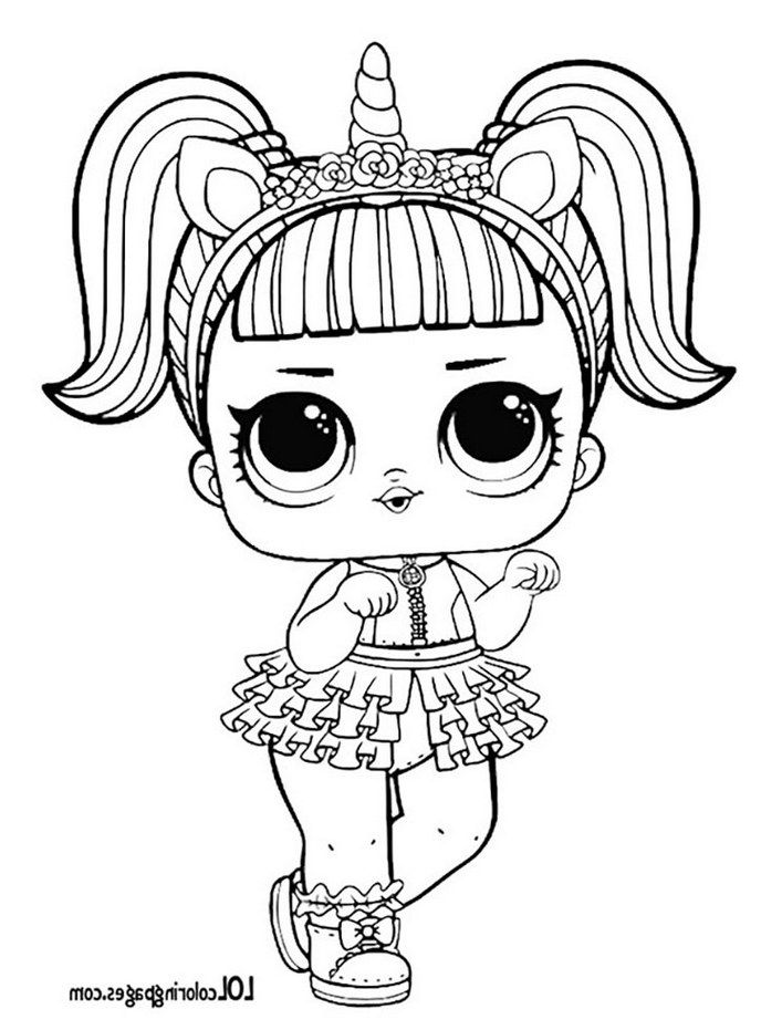 unicorn lol doll coloring pages unicorn lol doll coloring pages