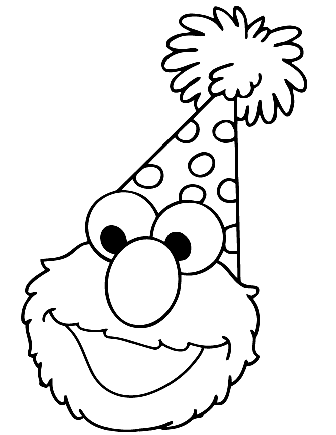 elmo coloring pages free printable