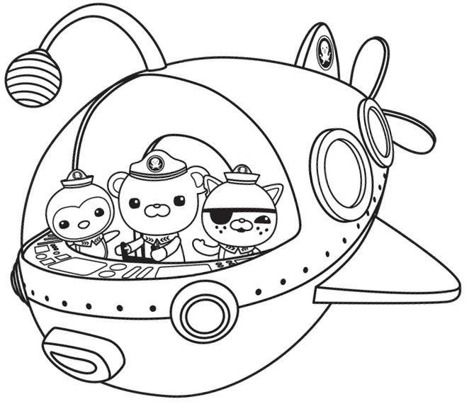 free printable octonauts coloring pages free printable octonauts coloring pages
