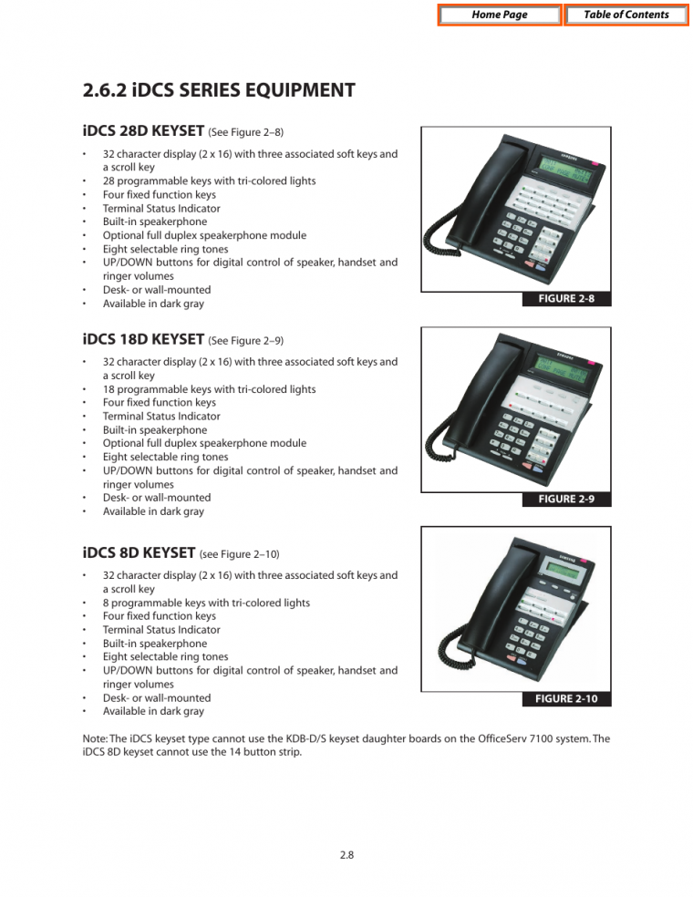 samsung idcs 18d manual