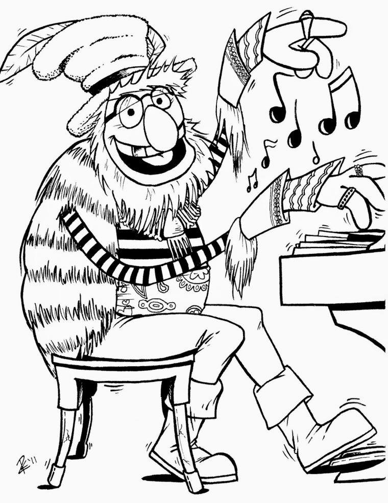 muppet coloring pages muppet coloring pages