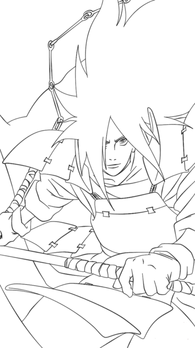 madara coloring page madara coloring page
