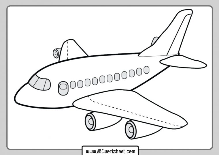 free coloring pages airplanes