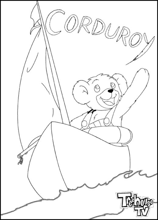 corduroy coloring page corduroy coloring page