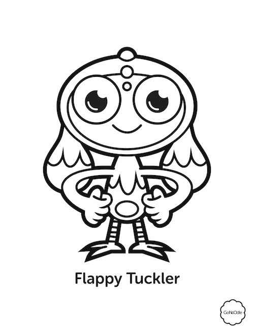 gonoodle coloring pages