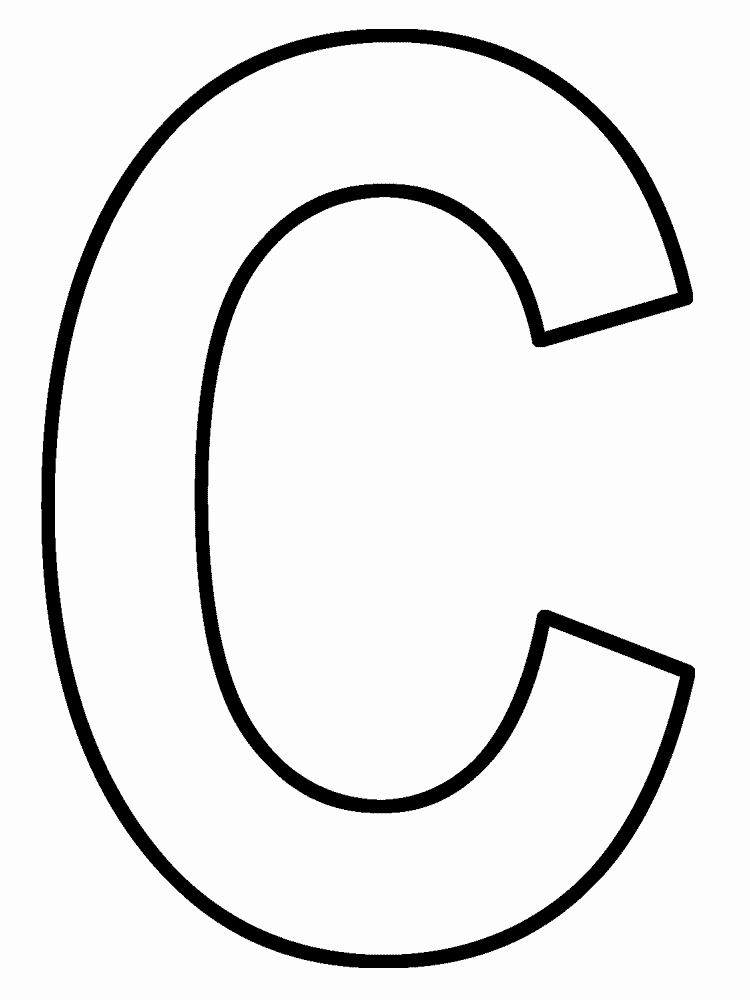 coloring pages letter c coloring pages letter c