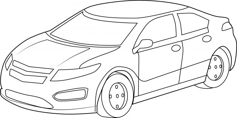 sport car coloring pages