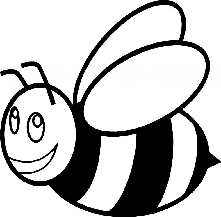 cute bumble bee coloring pages