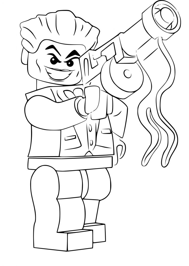 coloring pages joker