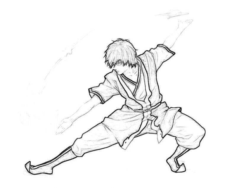 zuko coloring pages zuko coloring pages