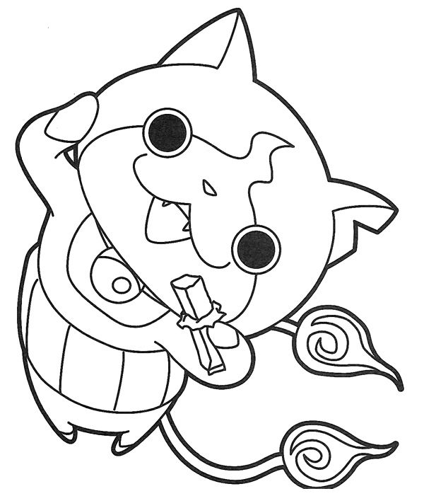 yo kai watch coloring pages yo kai watch coloring pages