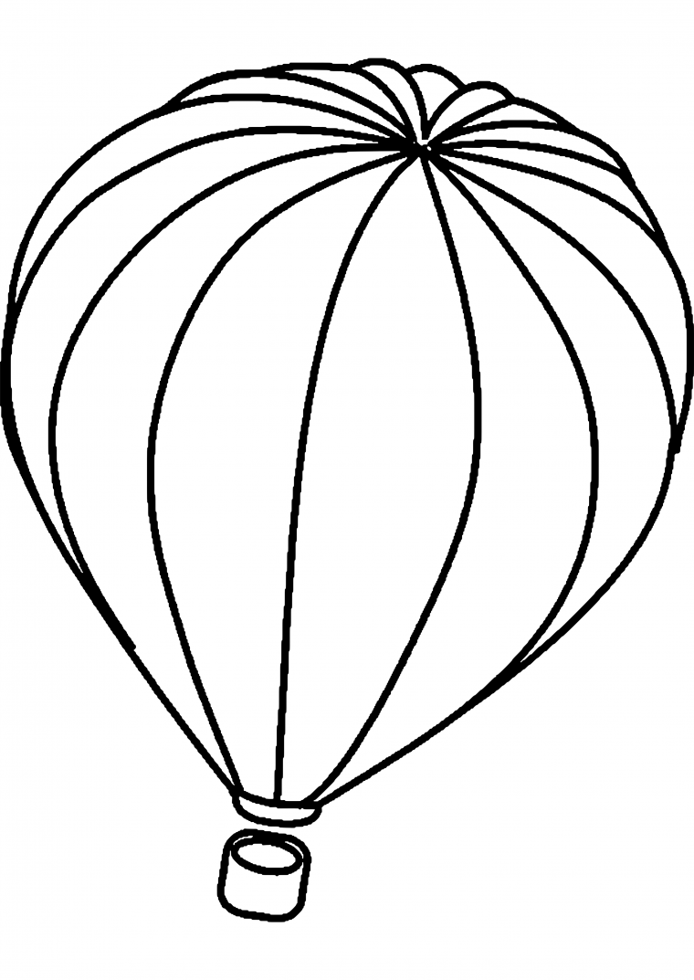 hot air balloon coloring pages free printable