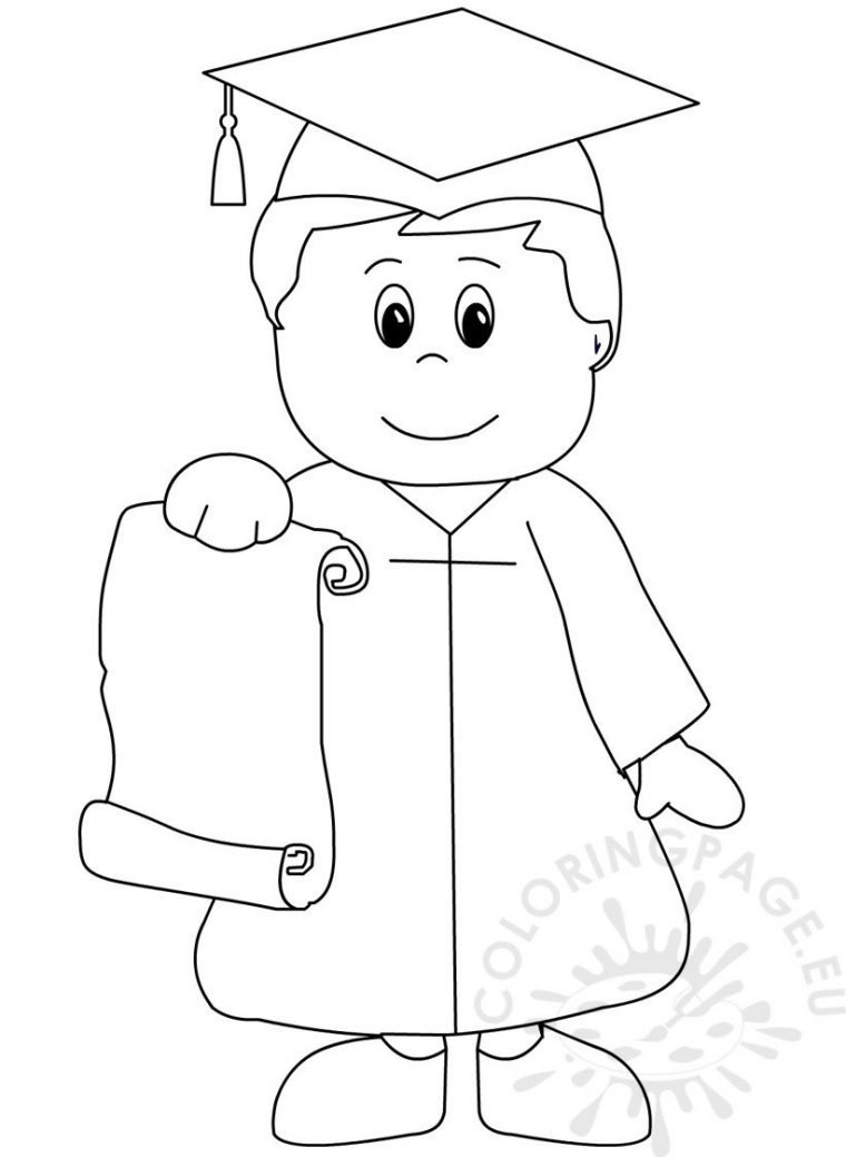 kindergarten graduation coloring pages kindergarten graduation coloring pages
