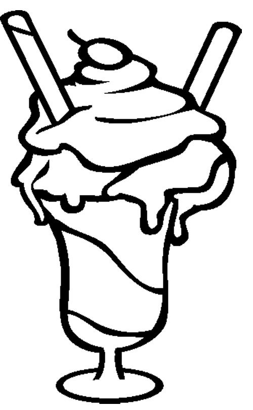 ice cream sundae coloring pages ice cream sundae coloring pages