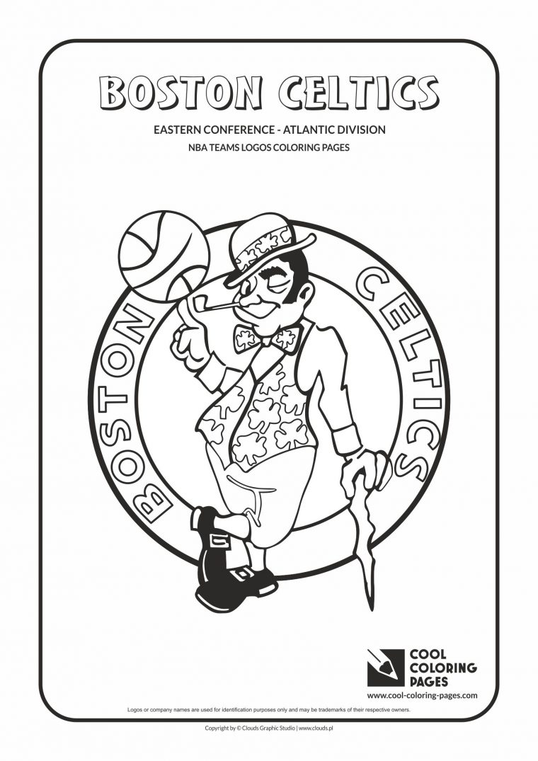 boston celtics coloring pages
