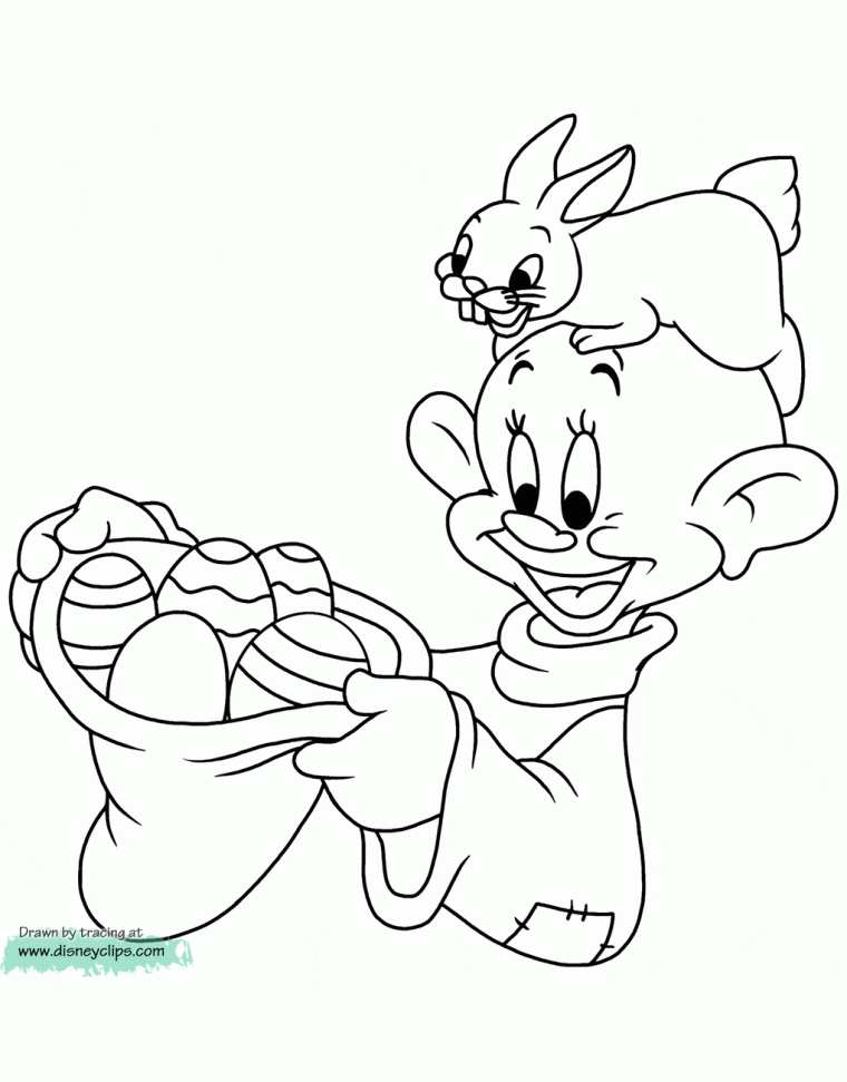 disney easter coloring page disney easter coloring page