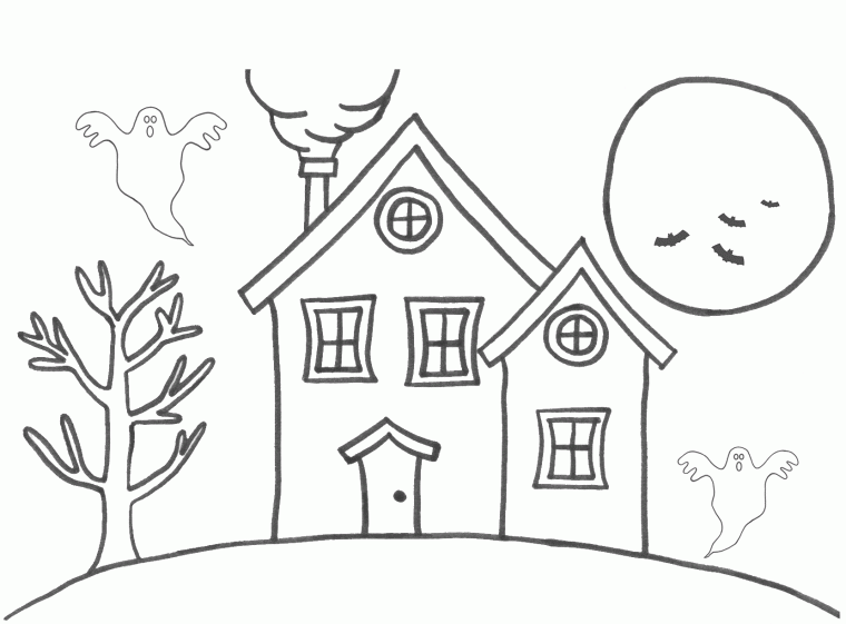 full house coloring pages