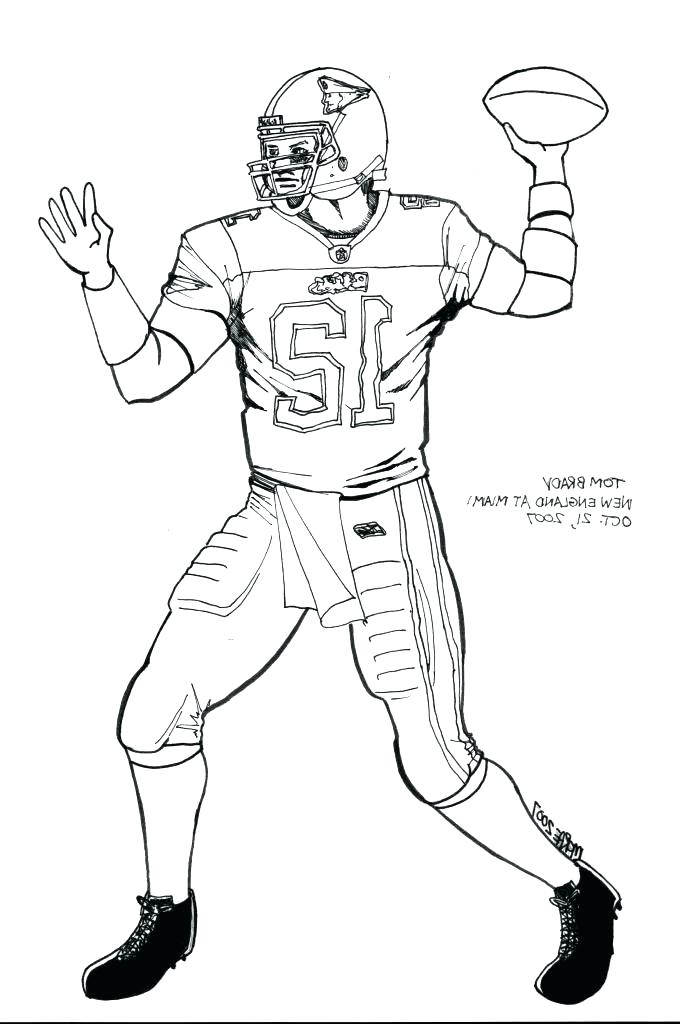 tom brady buccaneers coloring pages