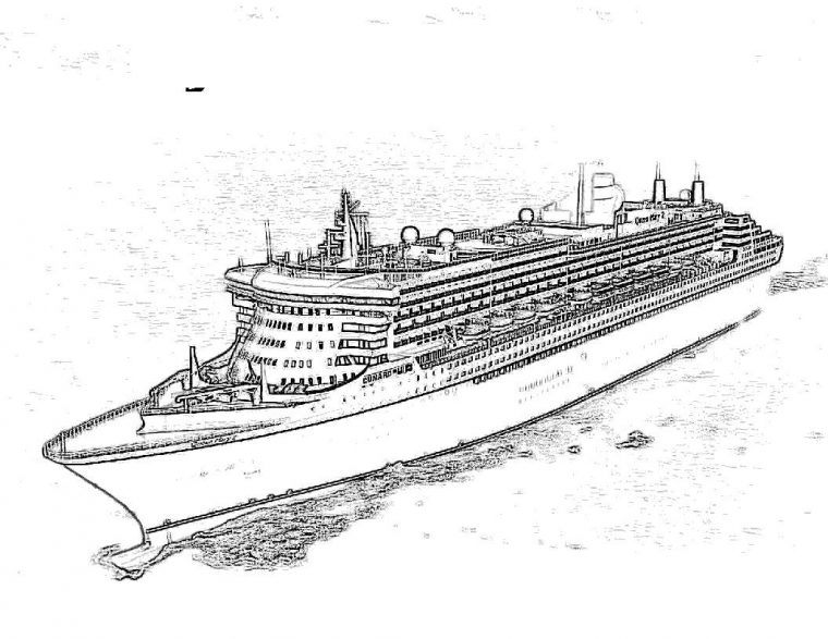 titanic printable coloring pages