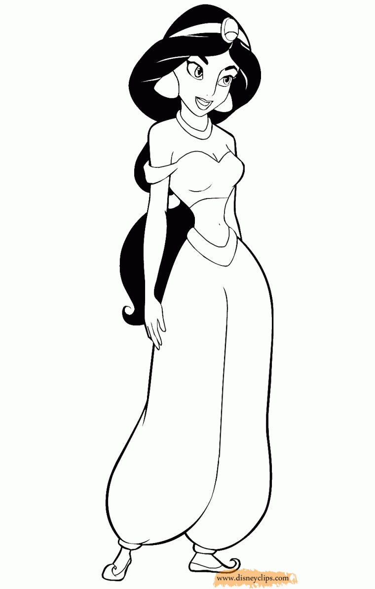 disney princess jasmine coloring pages disney princess jasmine coloring pages