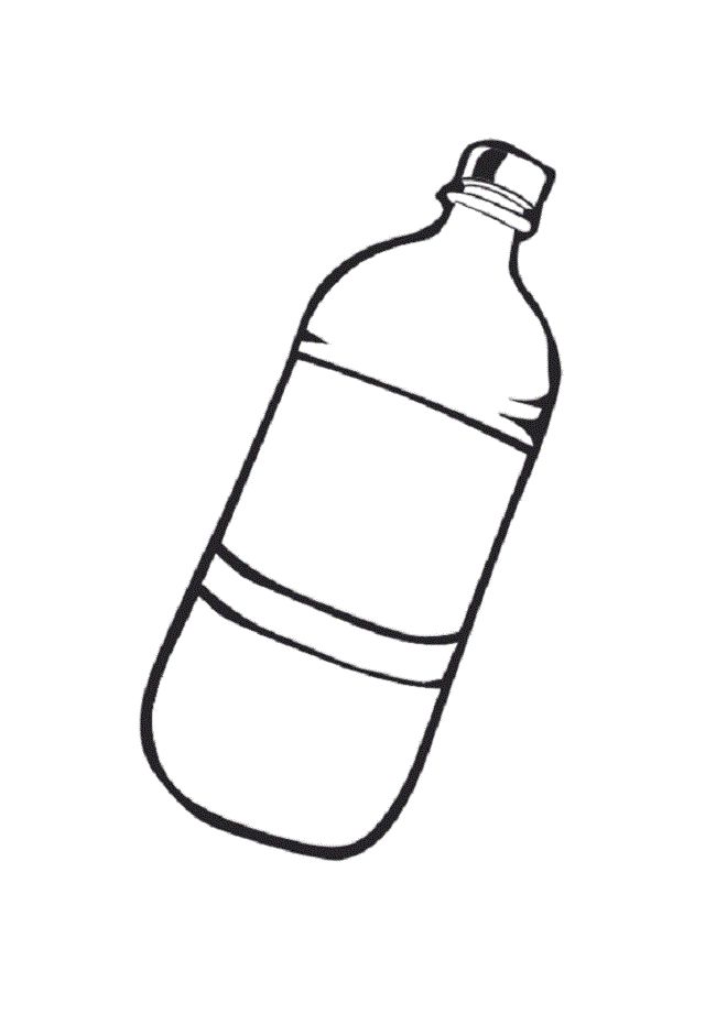 bottle coloring page bottle coloring page