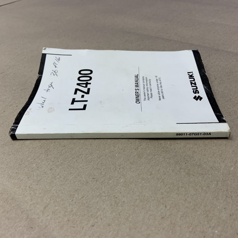 suzuki z400 manual
