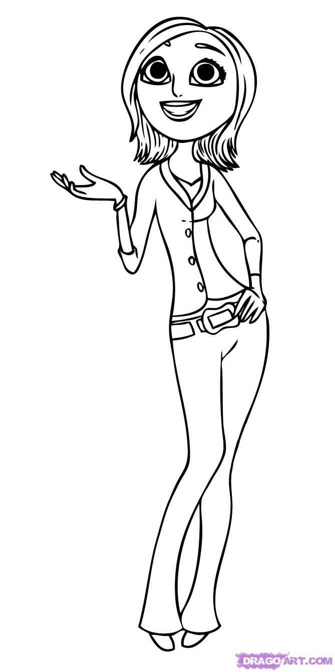cloudy with a chance of meatballs coloring pages