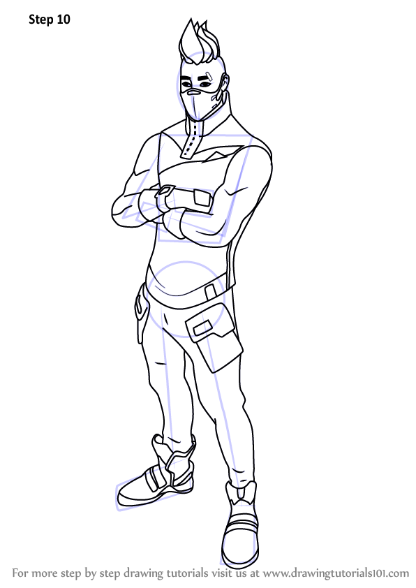 drift fortnite coloring page drift fortnite coloring page