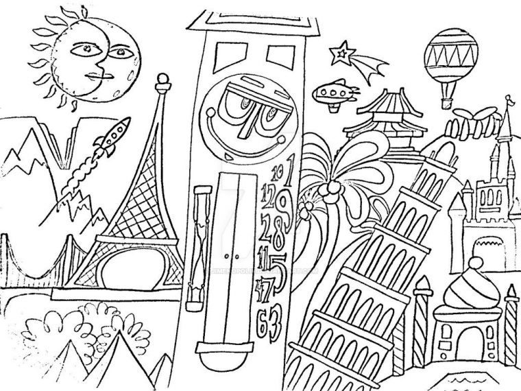 its a small world coloring pages its a small world coloring pages