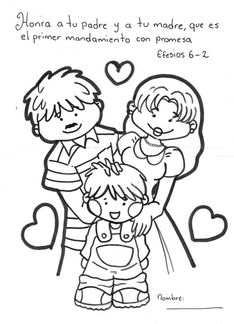 my family coloring page my family coloring page